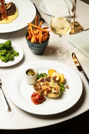 Food at Brooks Hotel